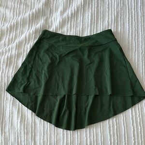 Yumiko Dark Green pull on skirt
